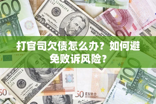 济南打官司欠债怎么办？如何避免败诉风险？