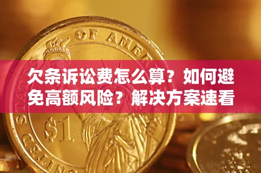 济南欠条诉讼费怎么算？如何避免高额风险？解决方案速看！